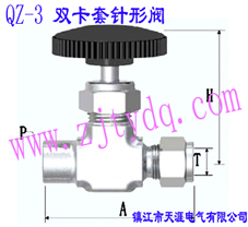 QZ-3 �p��������yQZ-3 Double-collet Needle Valve